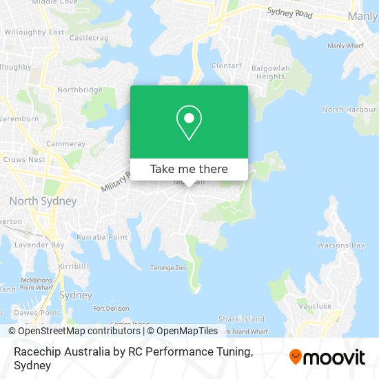Mapa Racechip Australia by RC Performance Tuning