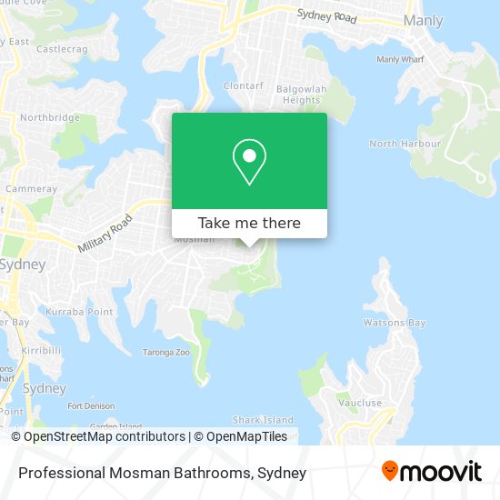 Mapa Professional Mosman Bathrooms