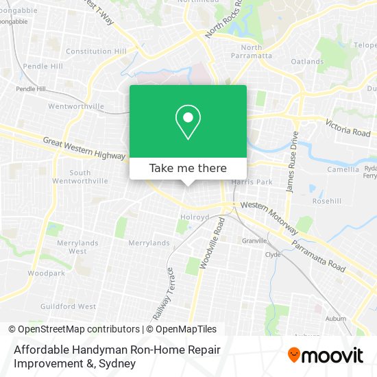 Affordable Handyman Ron-Home Repair Improvement & map