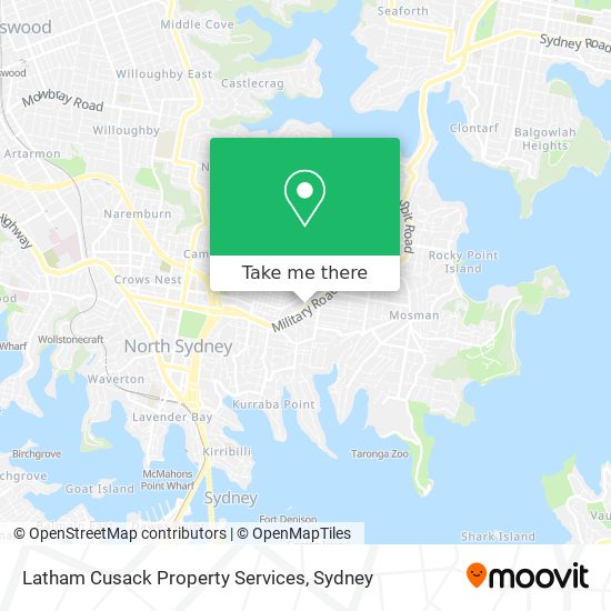 Mapa Latham Cusack Property Services