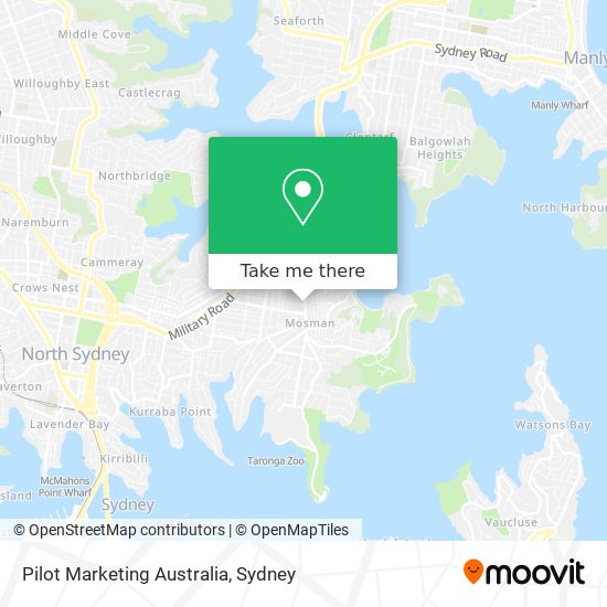 Mapa Pilot Marketing Australia