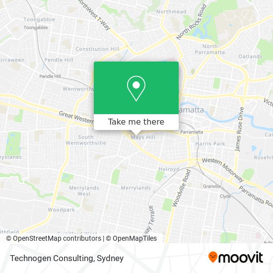 Technogen Consulting map