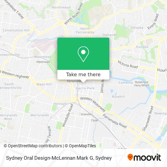 Mapa Sydney Oral Design-McLennan Mark G