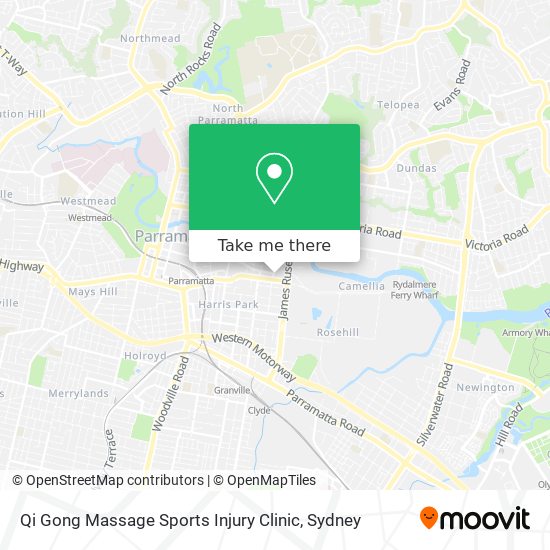 Qi Gong Massage Sports Injury Clinic map