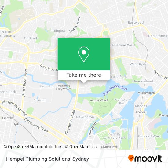 Mapa Hempel Plumbing Solutions