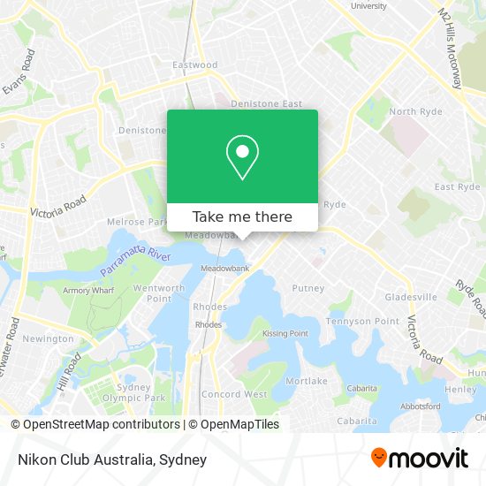 Mapa Nikon Club Australia
