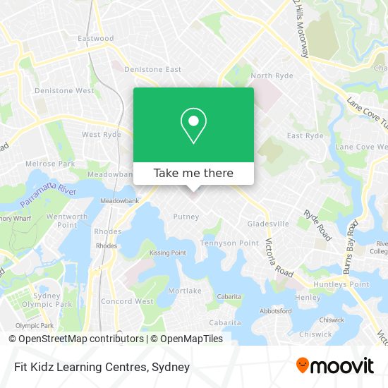 Fit Kidz Learning Centres map