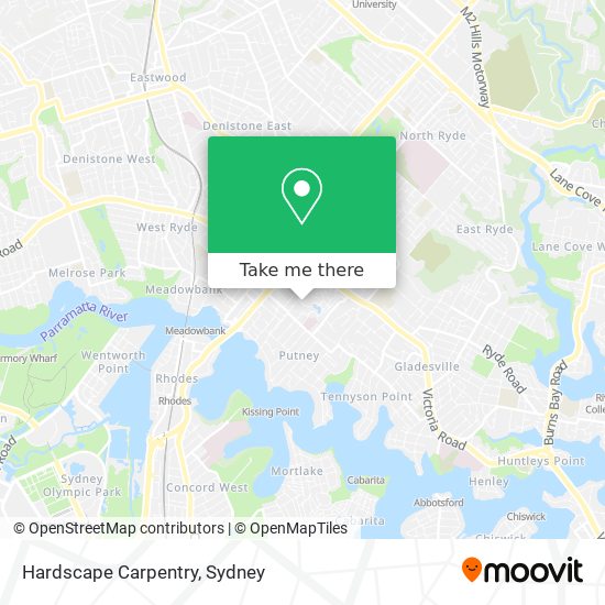 Hardscape Carpentry map