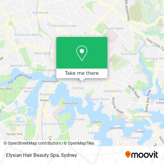 Elysian Hair Beauty Spa map