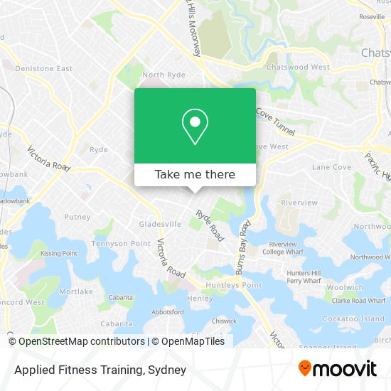 Mapa Applied Fitness Training