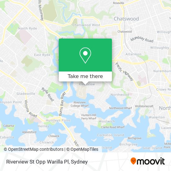 Riverview St Opp Warilla Pl map