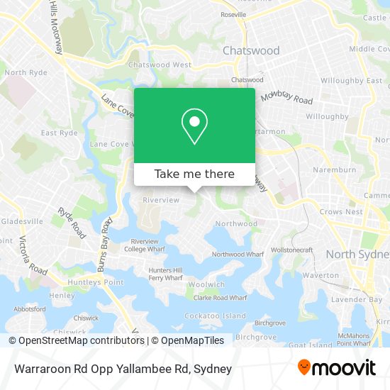 Warraroon Rd Opp Yallambee Rd map