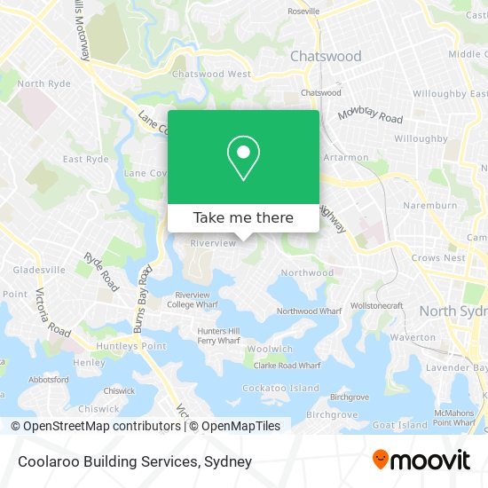 Mapa Coolaroo Building Services