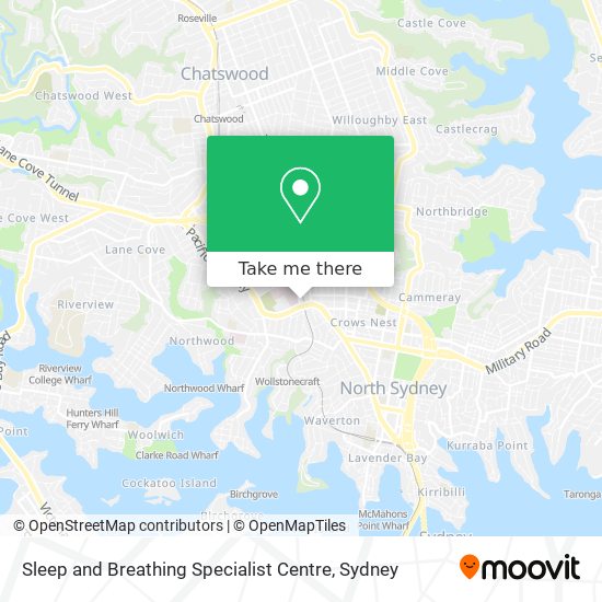 Sleep and Breathing Specialist Centre map