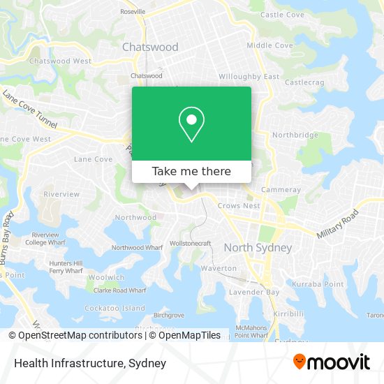 Health Infrastructure map