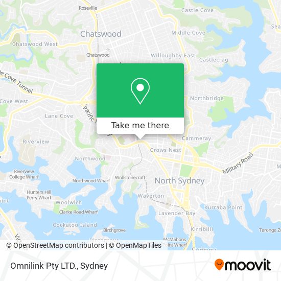 Omnilink Pty LTD. map