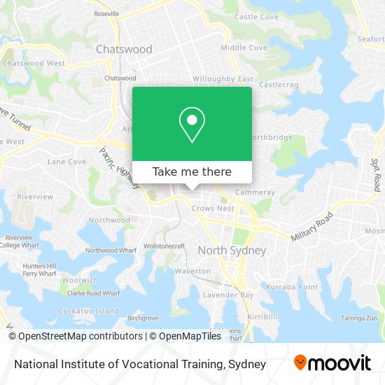 National Institute of Vocational Training map