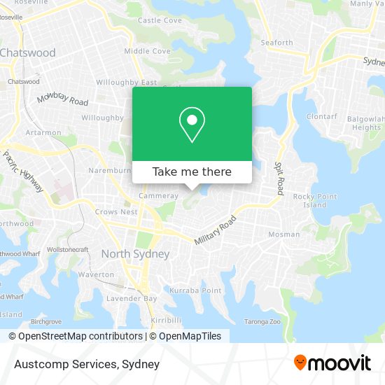 Austcomp Services map