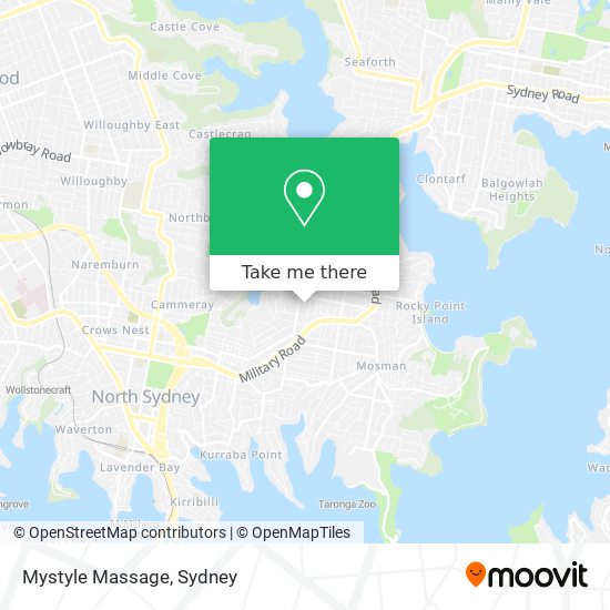 Mystyle Massage map