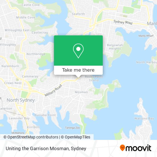 Mapa Uniting the Garrison Mosman