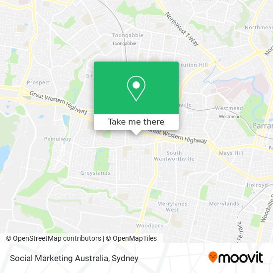 Mapa Social Marketing Australia