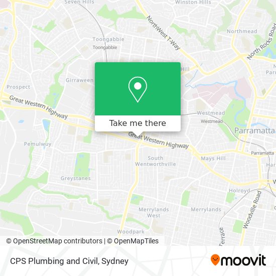 CPS Plumbing and Civil map