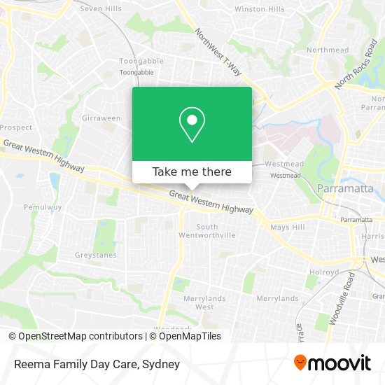 Reema Family Day Care map
