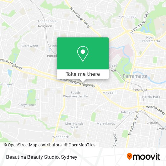 Beautina Beauty Studio map