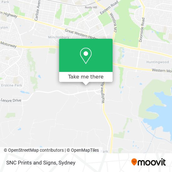 SNC Prints and Signs map
