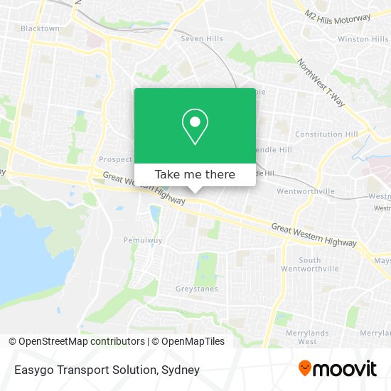 Easygo Transport Solution map