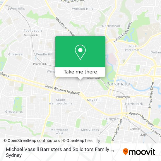 Mapa Michael Vassili Barristers and Solicitors Family L