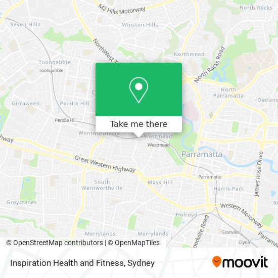 Mapa Inspiration Health and Fitness