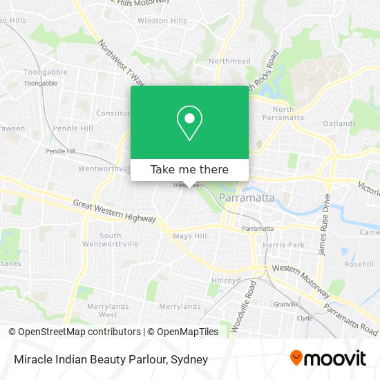 Miracle Indian Beauty Parlour map