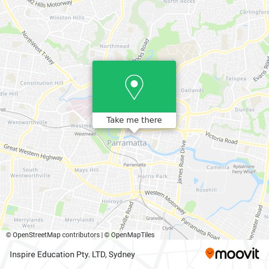 Inspire Education Pty. LTD map