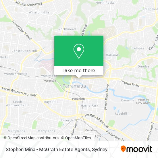 Stephen Mina - McGrath Estate Agents map