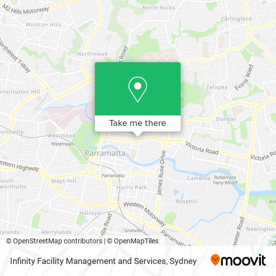 Infinity Facility Management and Services map