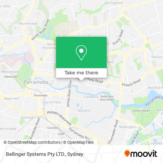 Bellinger Systems Pty LTD. map