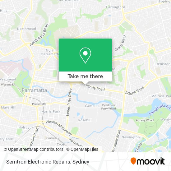 Semtron Electronic Repairs map