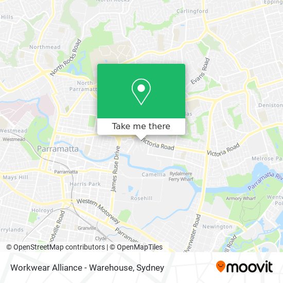 Workwear Alliance - Warehouse map