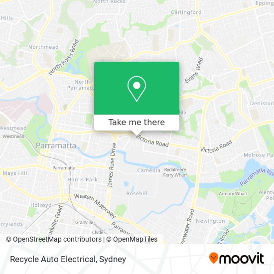 Mapa Recycle Auto Electrical