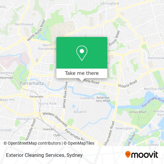 Exterior Cleaning Services map