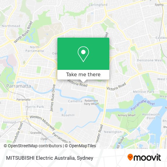 MITSUBISHI Electric Australia map