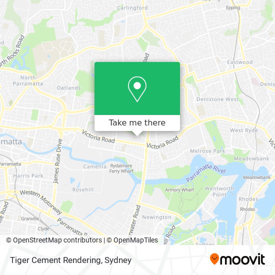 Tiger Cement Rendering map