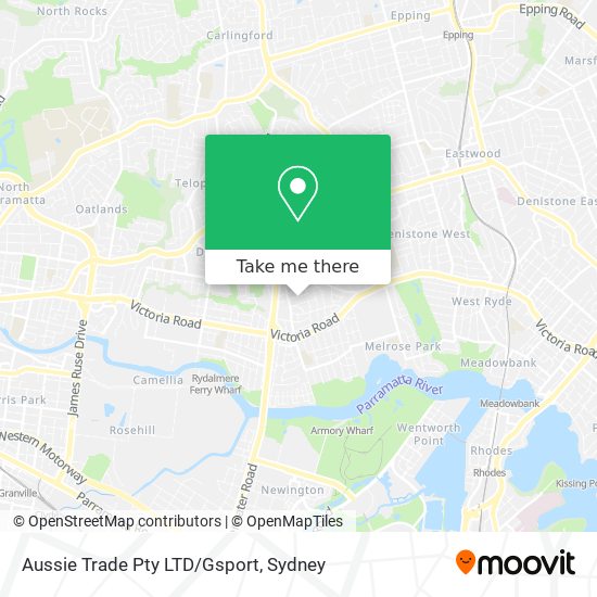 Aussie Trade Pty LTD/Gsport map