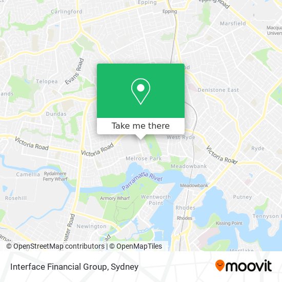 Interface Financial Group map