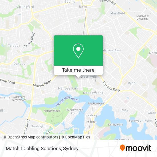 Matchit Cabling Solutions map
