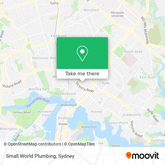 Mapa Small World Plumbing