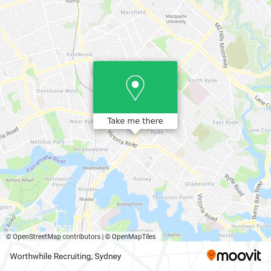 Worthwhile Recruiting map
