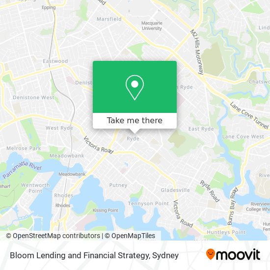 Bloom Lending and Financial Strategy map