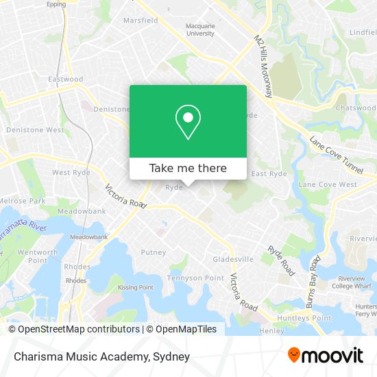 Charisma Music Academy map